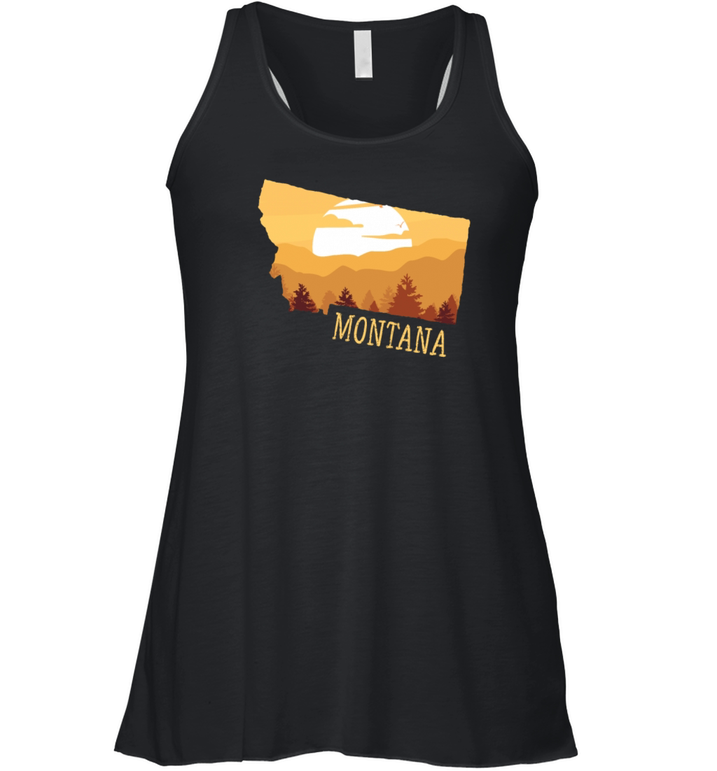 Montana Usa Staate Women's Flowy Tank Top