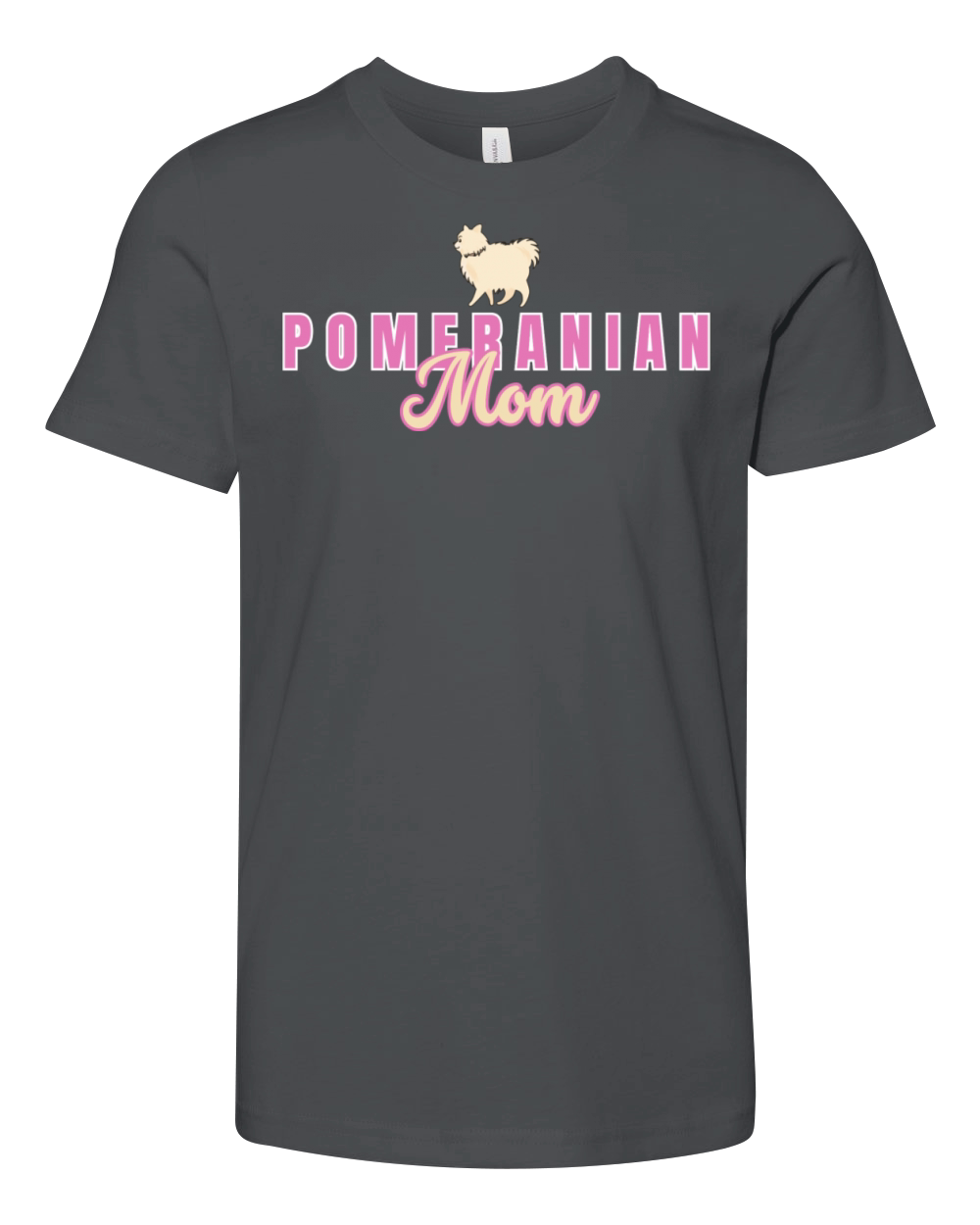 Pomeranian Mom Youth Unisex Jersey Tee