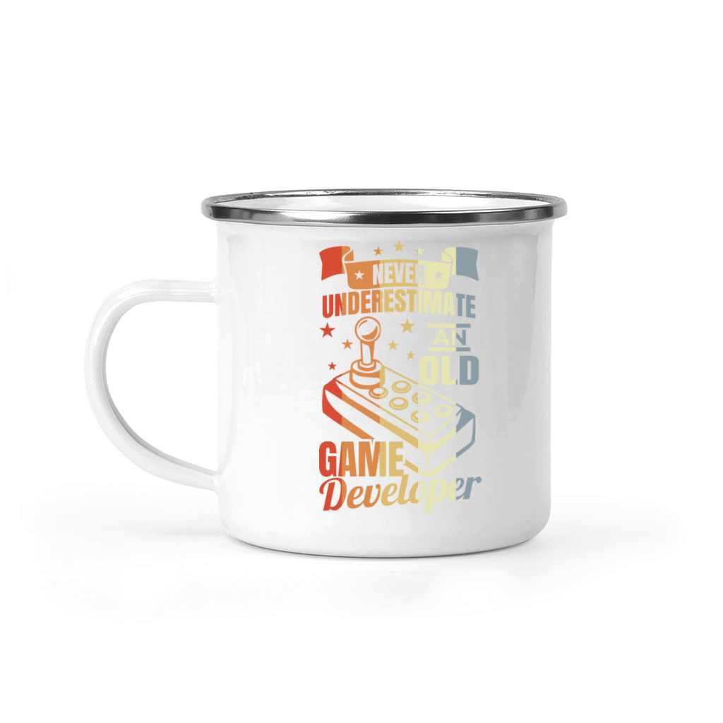 Game Dev Grandpa Camping Mug