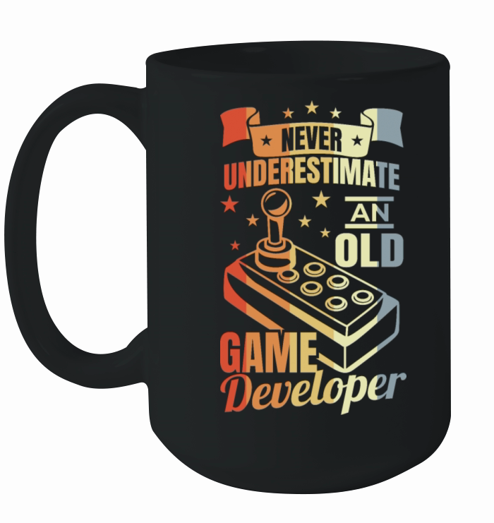 Game Dev Grandpa Ceramic Mug