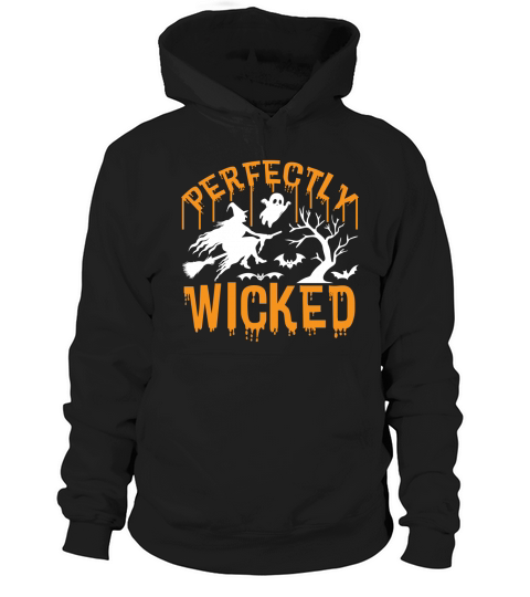 Perfectly Wicked Shirt Cute Halloween Shirt Halloween Ghost Shirt Hoodie Unisex