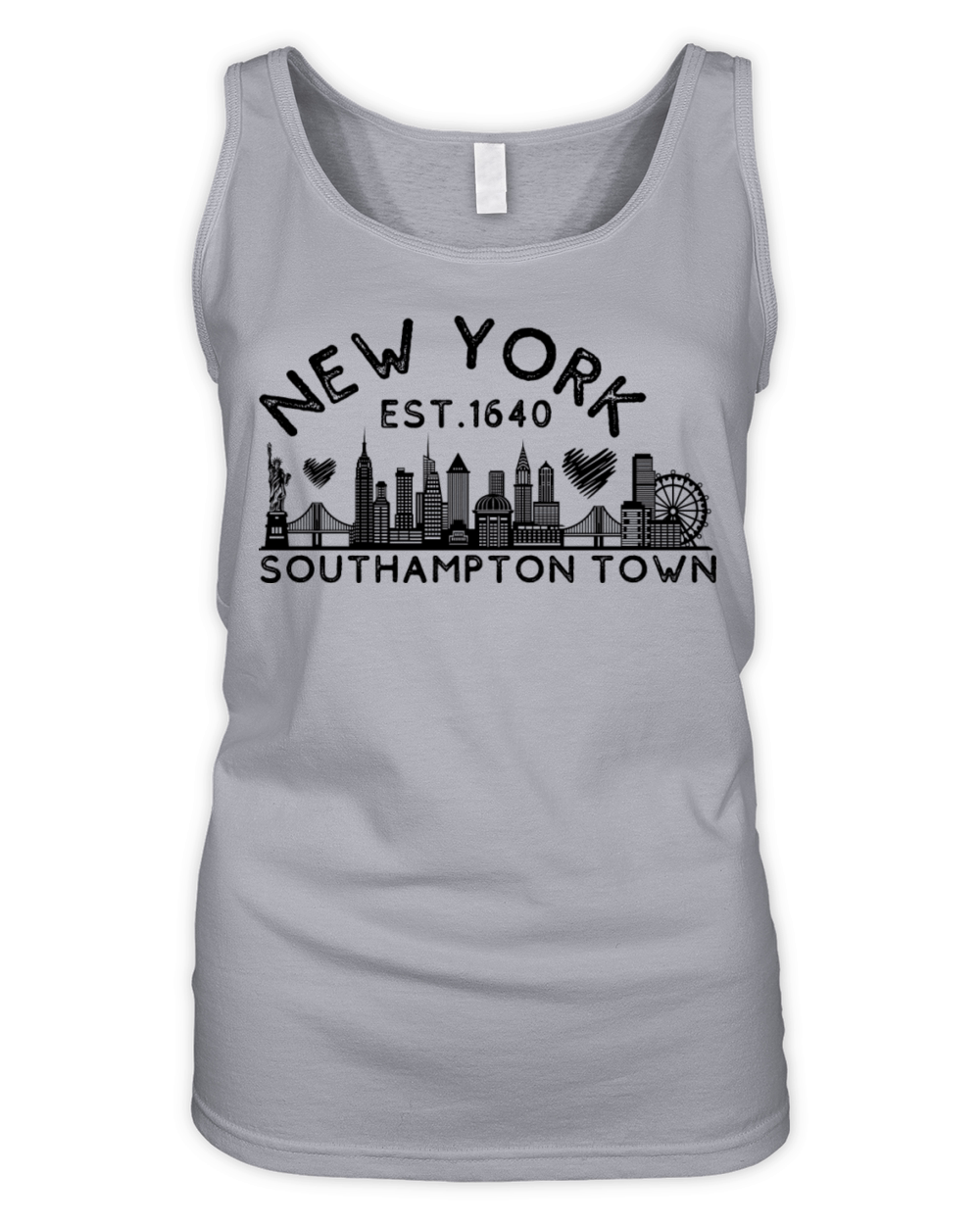 Southampton Town New York Established 1640 Home Organic Women's Tank Top