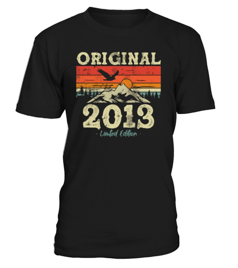Vintage 2013 Birthday Gift T-Shirt Unisex