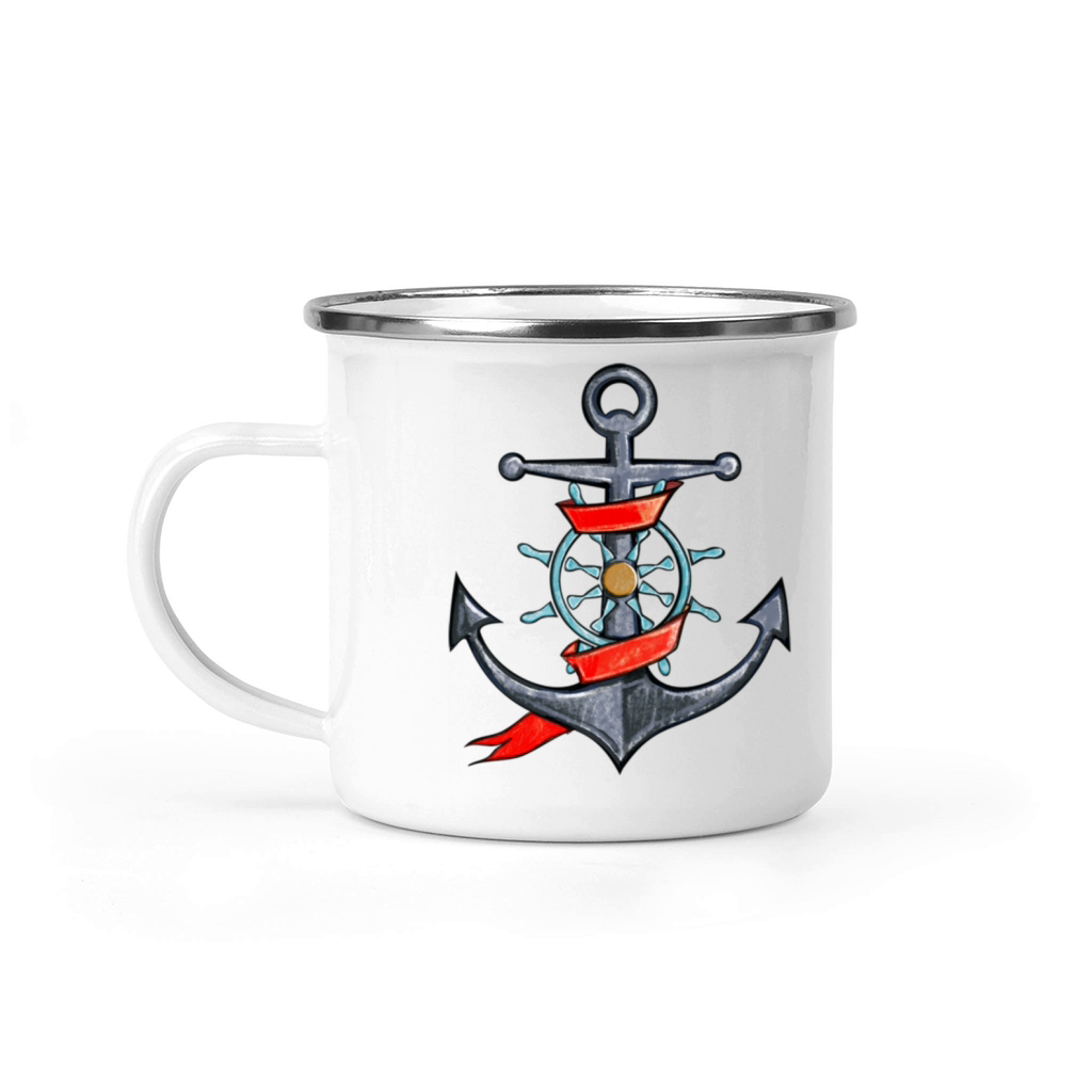 ship hook Camping Mug