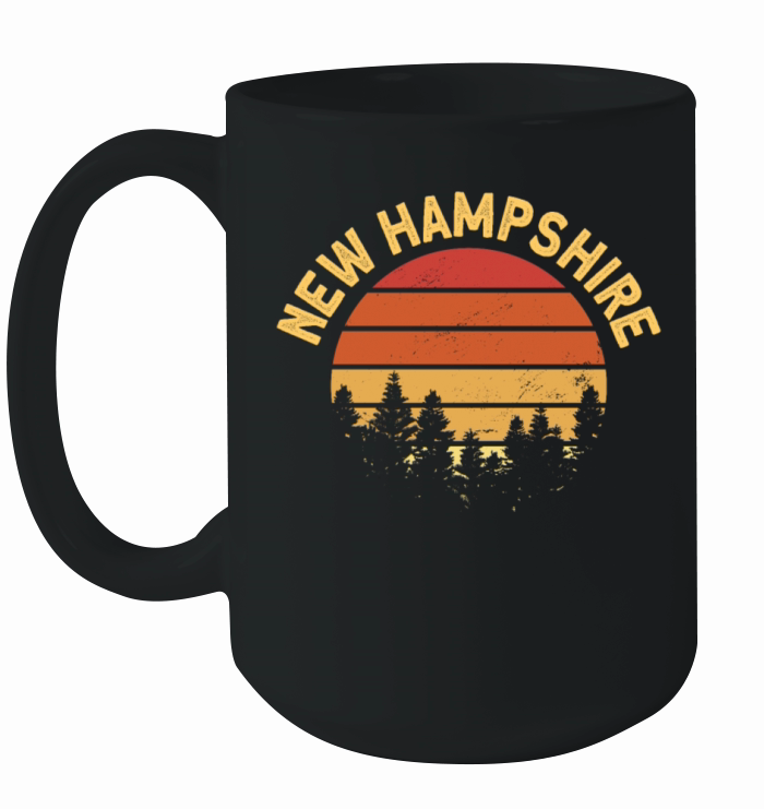 New Hampshire Usa Staate Ceramic Mug