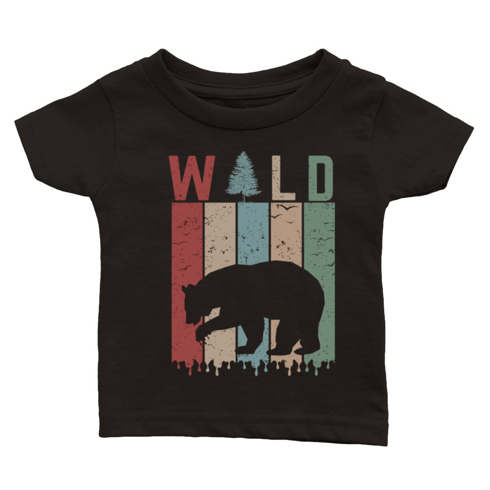 Wild Bear Classic Baby Crewneck T-shirt