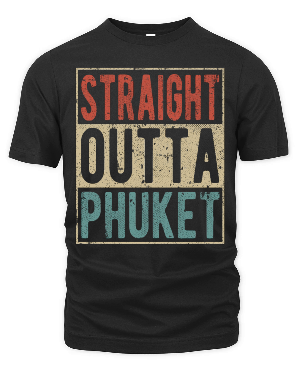 Straight outta Phuket Organic Unisex T-shirt