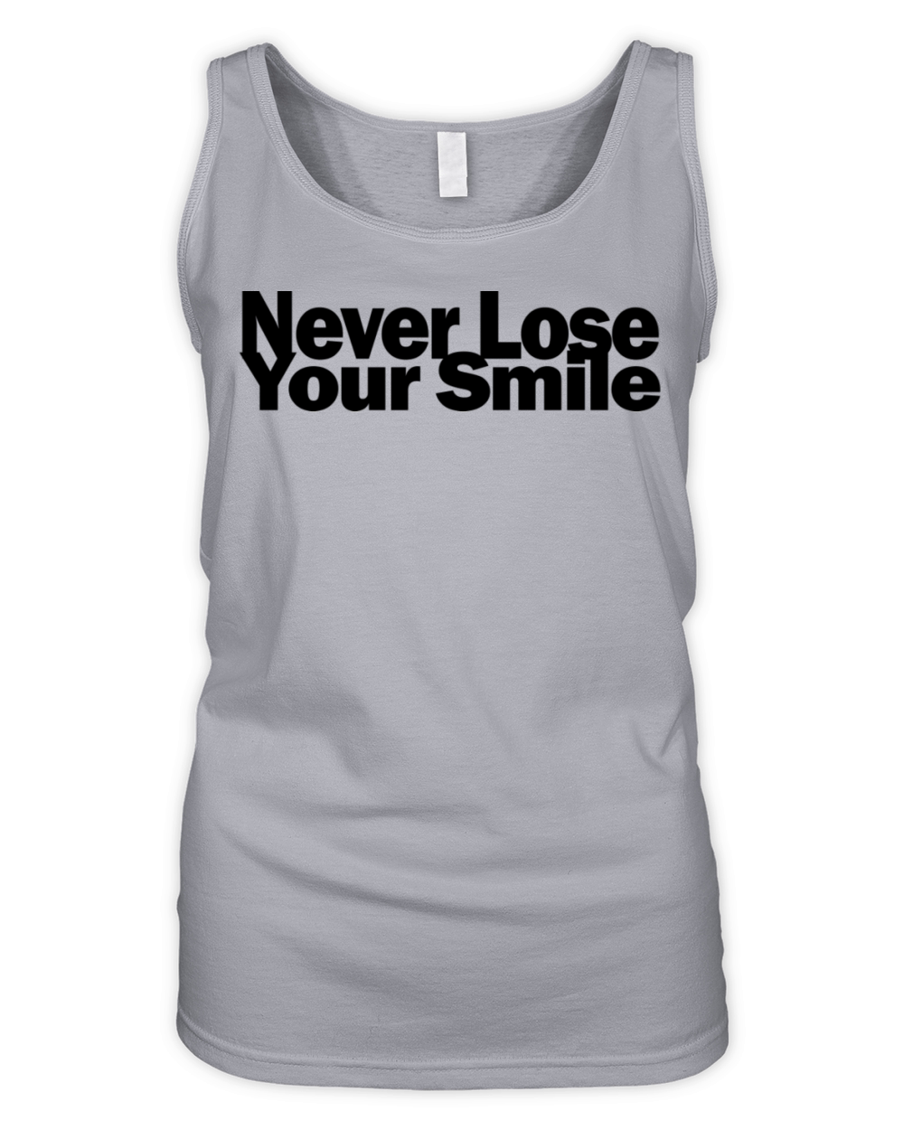 Never Lose Your Smile 1A Organic Women's Tank Top