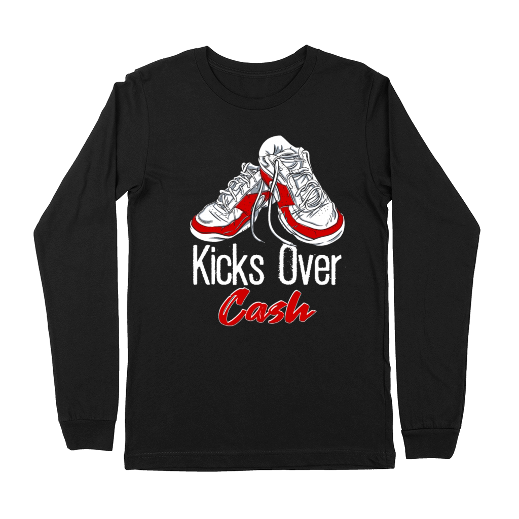 Shoe Collector Shoemaker Sneaker Addict Shoe Lover Premium Long Sleeve