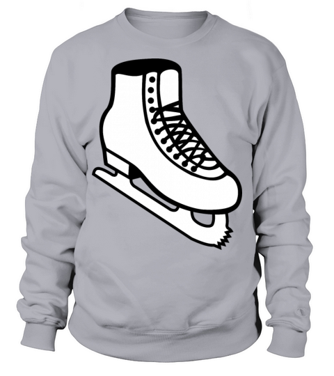 Ice Skates or Ice Skating Shoes Boots with Blades Sweatshirt Unisex