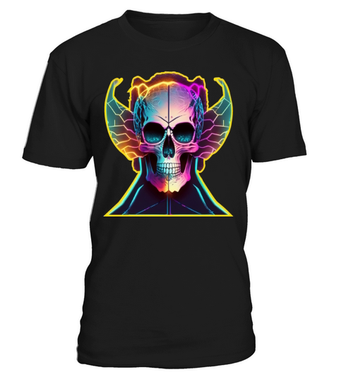 Colorful vintage skull T-Shirt Unisex