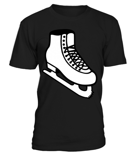 Ice Skates or Ice Skating Shoes Boots with Blades T-Shirt Unisex