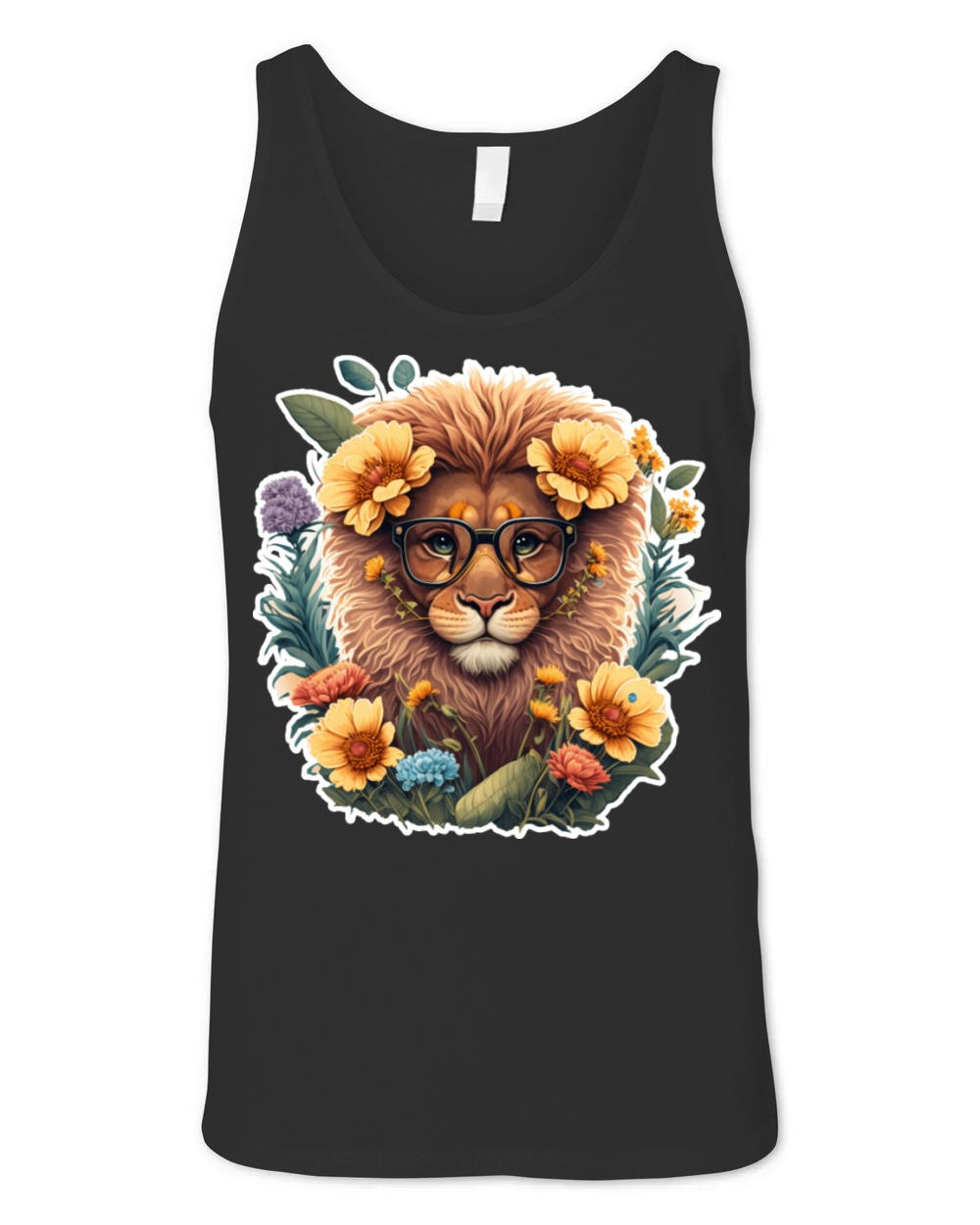 A Cool Lion Unisex Jersey Tank