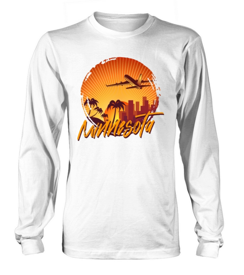 Minnesota Usa Staate Long sleeved Unisex