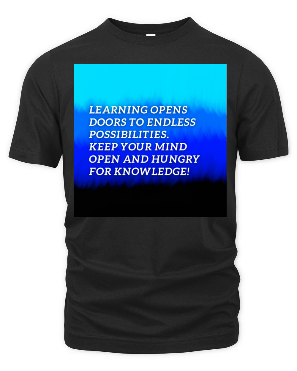 Learning opens doors to endless possibilities Organic Unisex T-shirt