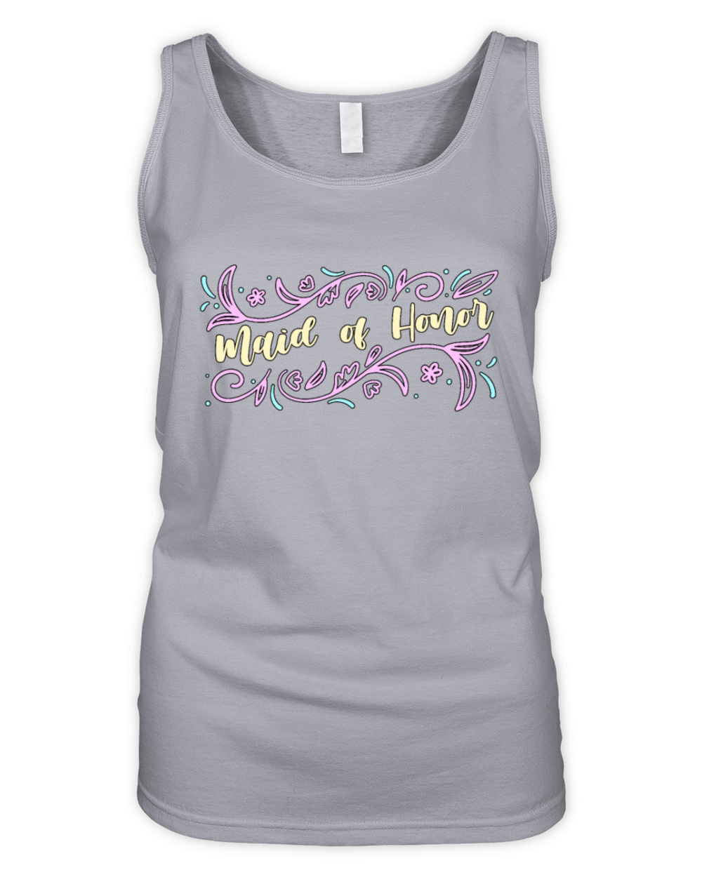 Maid Of Honor Bridesmaid Bachelorette Party Bridal Organic Women's Tank Top