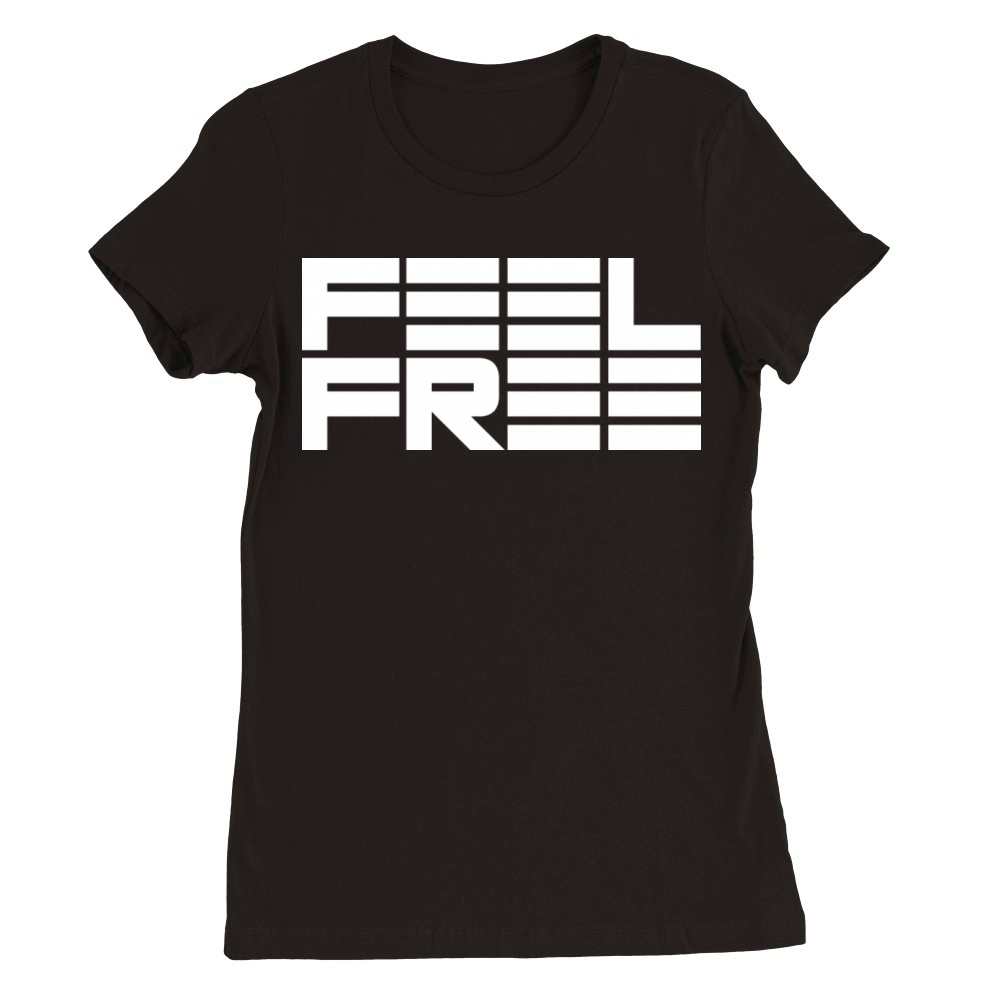 FEEL FREE Premium Womens Crewneck T-shirt