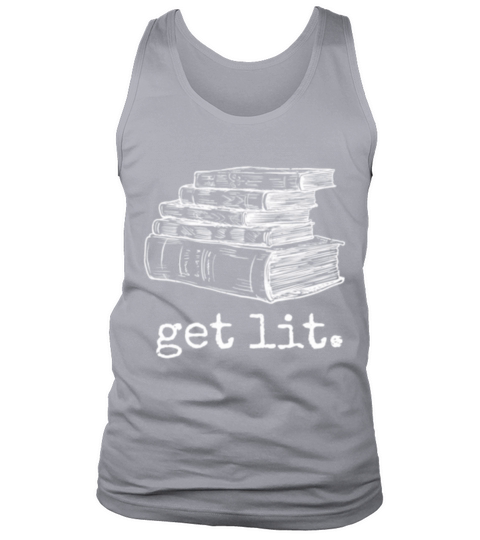 Get Lit With Boo Meme Small Print On Left Chest Tank Top Unisex