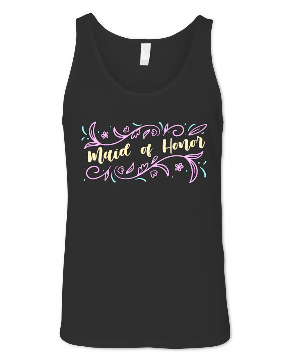 Maid Of Honor Bridesmaid Bachelorette Party Bridal Unisex Jersey Tank