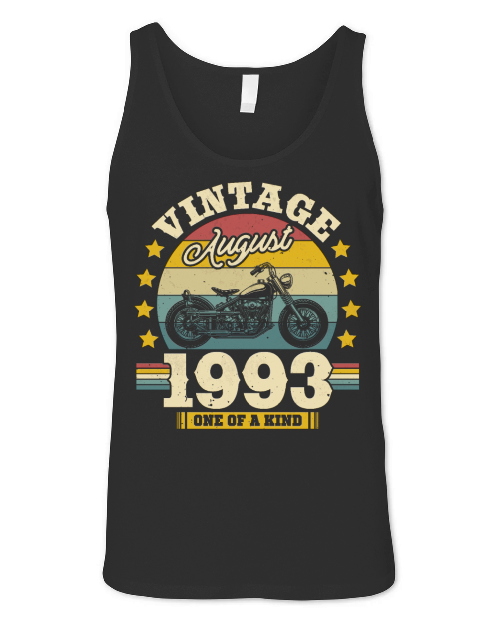 Vintage August 1993 30th Birthday Gift Unisex Jersey Tank
