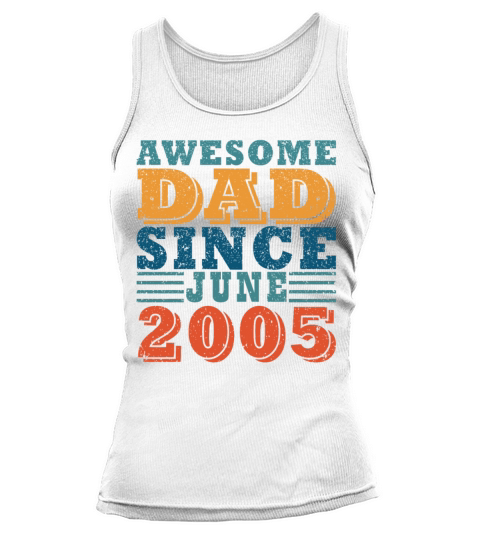 June 2005 Vintage June 2005 Retro Anniversary Tank top Woman