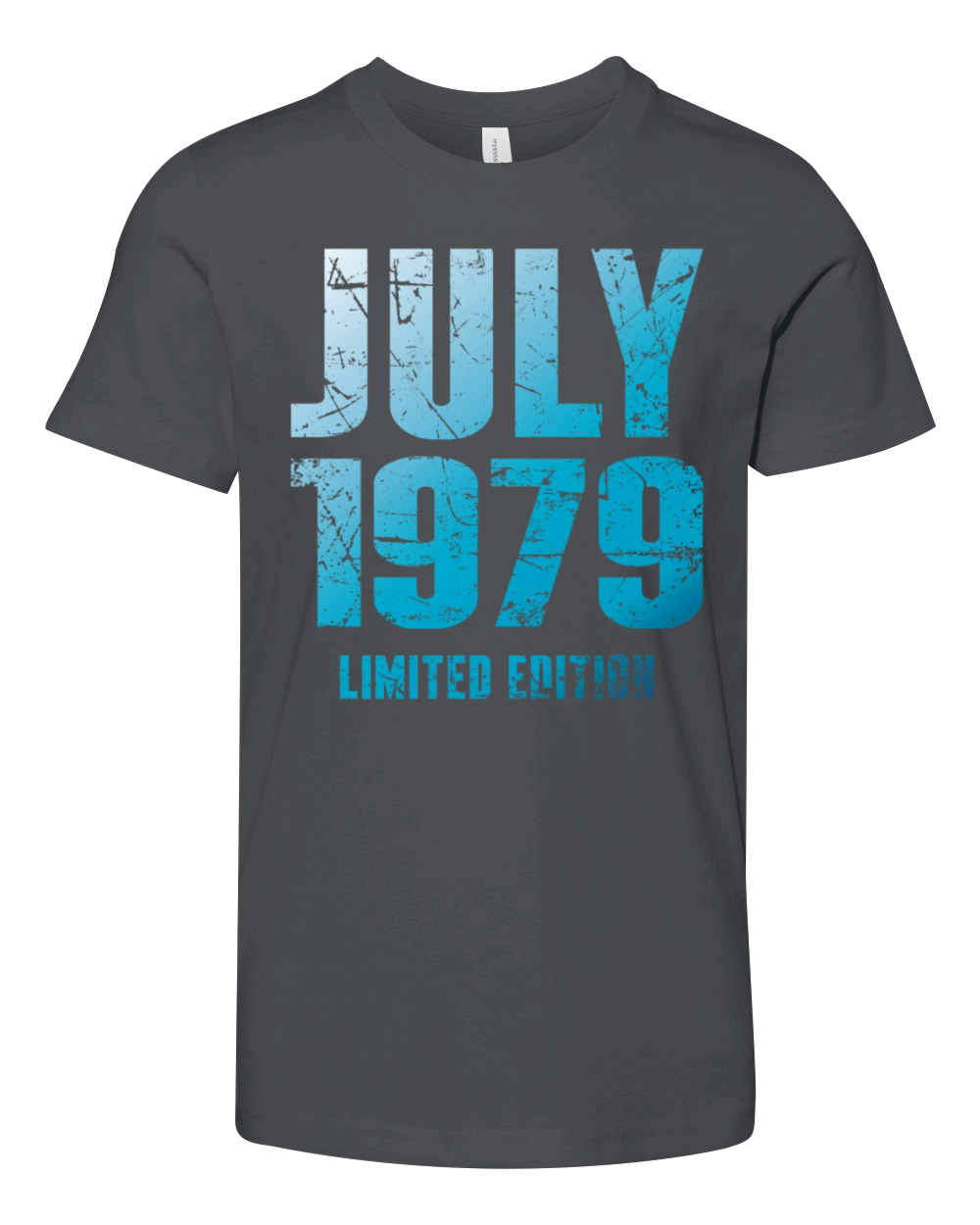 July 1979 Limited Edition Birthday Present Youth Unisex Jersey Tee