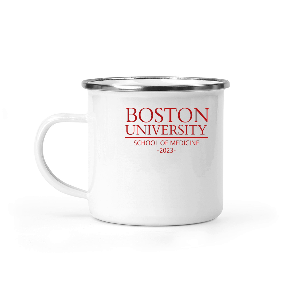 BOSTON UNIVERSITY SCHOOL OF MEDICINE CLASS 2023 Camping Mug