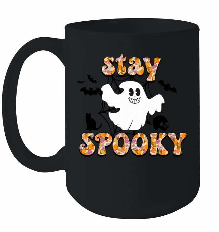Stay Spooky Cute Creepy Goth Halloween Horror Ceramic Mug