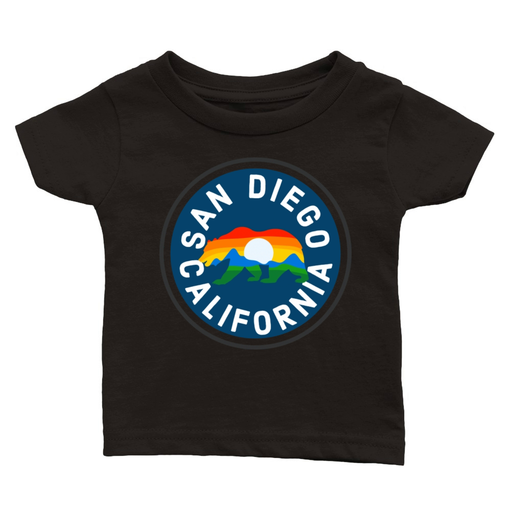 San Diego California Classic Baby Crewneck T-shirt
