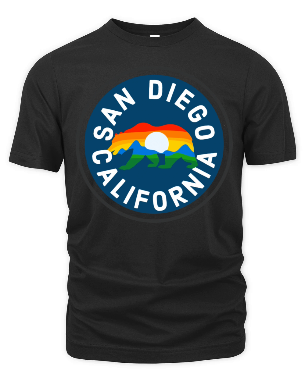 San Diego California Organic Unisex T-shirt