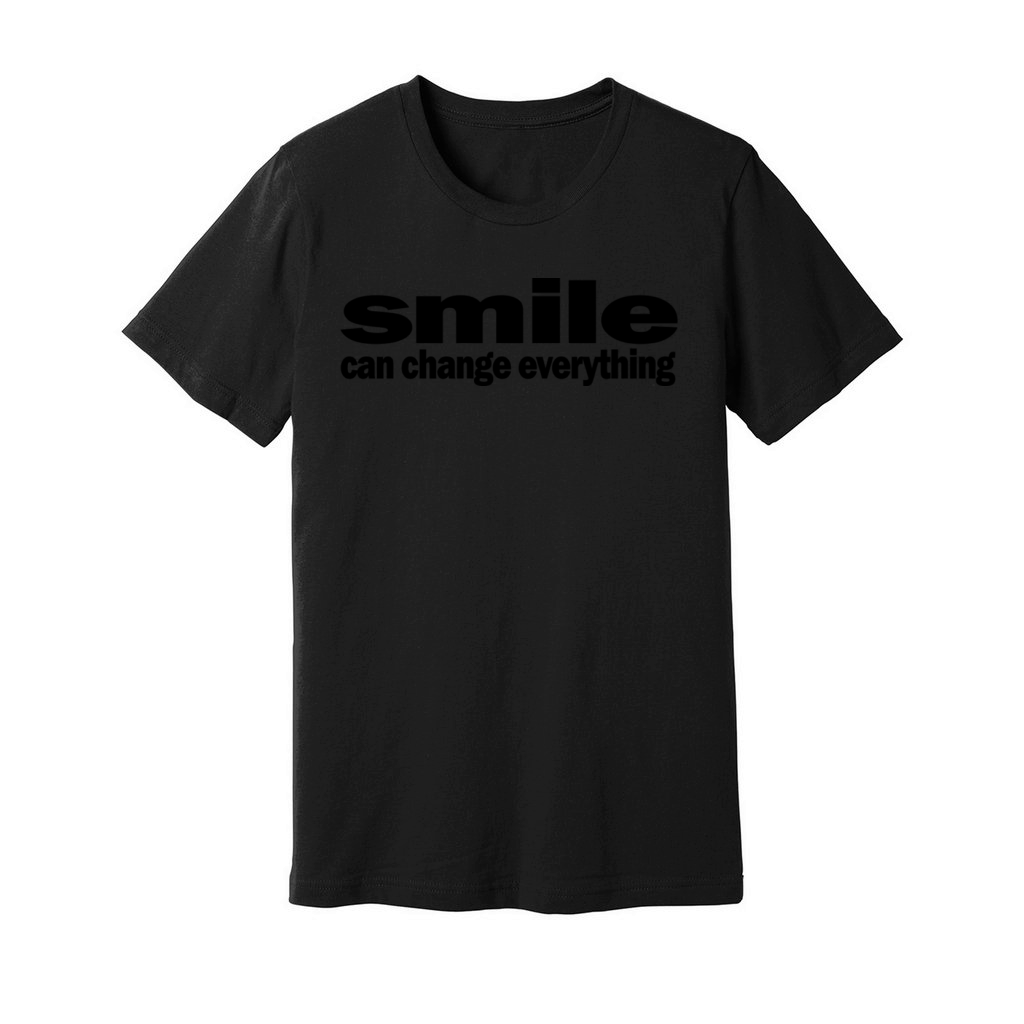 Smile Can Change Everything 1A Unisex Jersey Tee