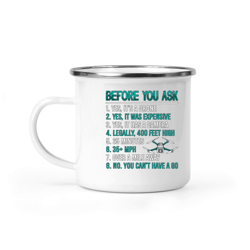 Drone Racing Before You Ask Multicopter Fpv Race Camping Mug