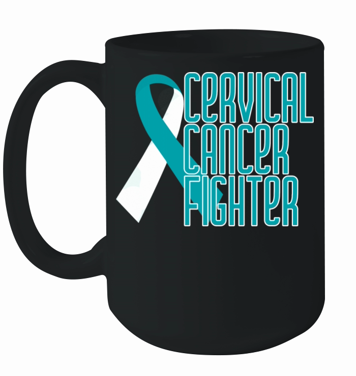 Cervical Cancer Fighter Ceramic Mug