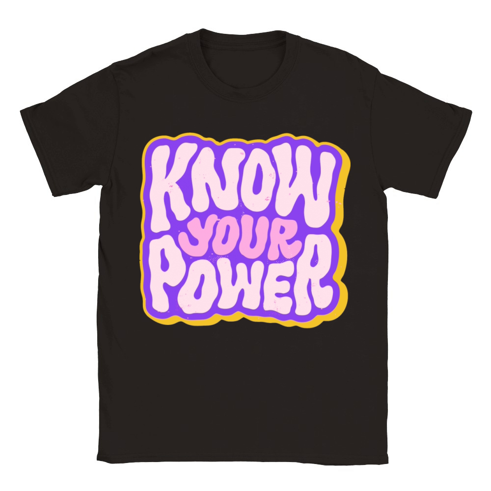 know your power Classic Kids Crewneck T-shirt