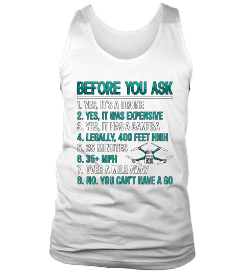 Drone Racing Before You Ask Multicopter Fpv Race Tank Top Unisex