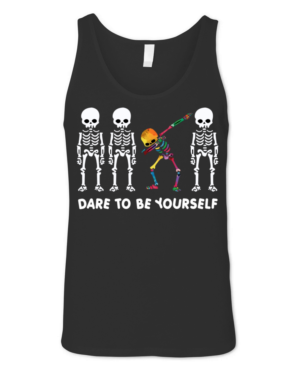 Vintage skateboarding art work illustration tshirt Unisex Jersey Tank