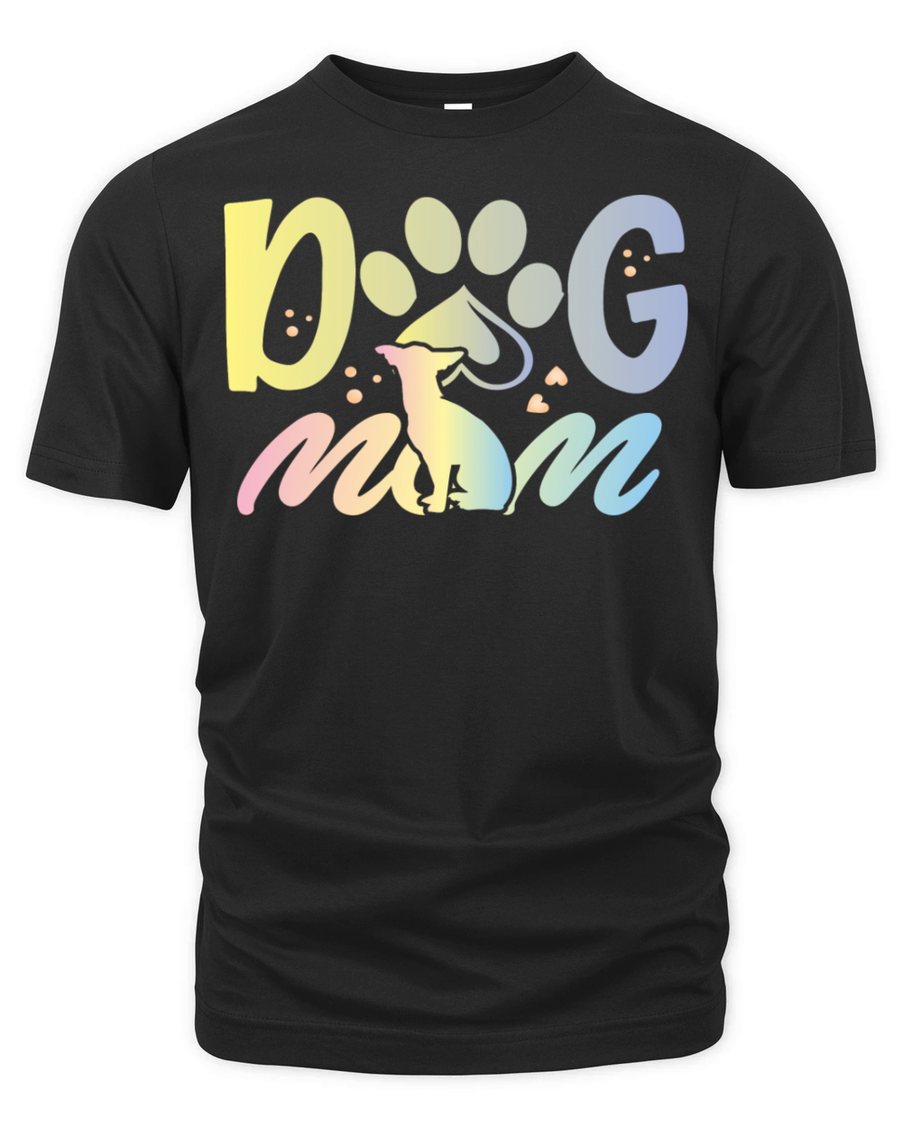 Dog Mom Funny For Dogs Lovers 49 Organic Unisex T-shirt