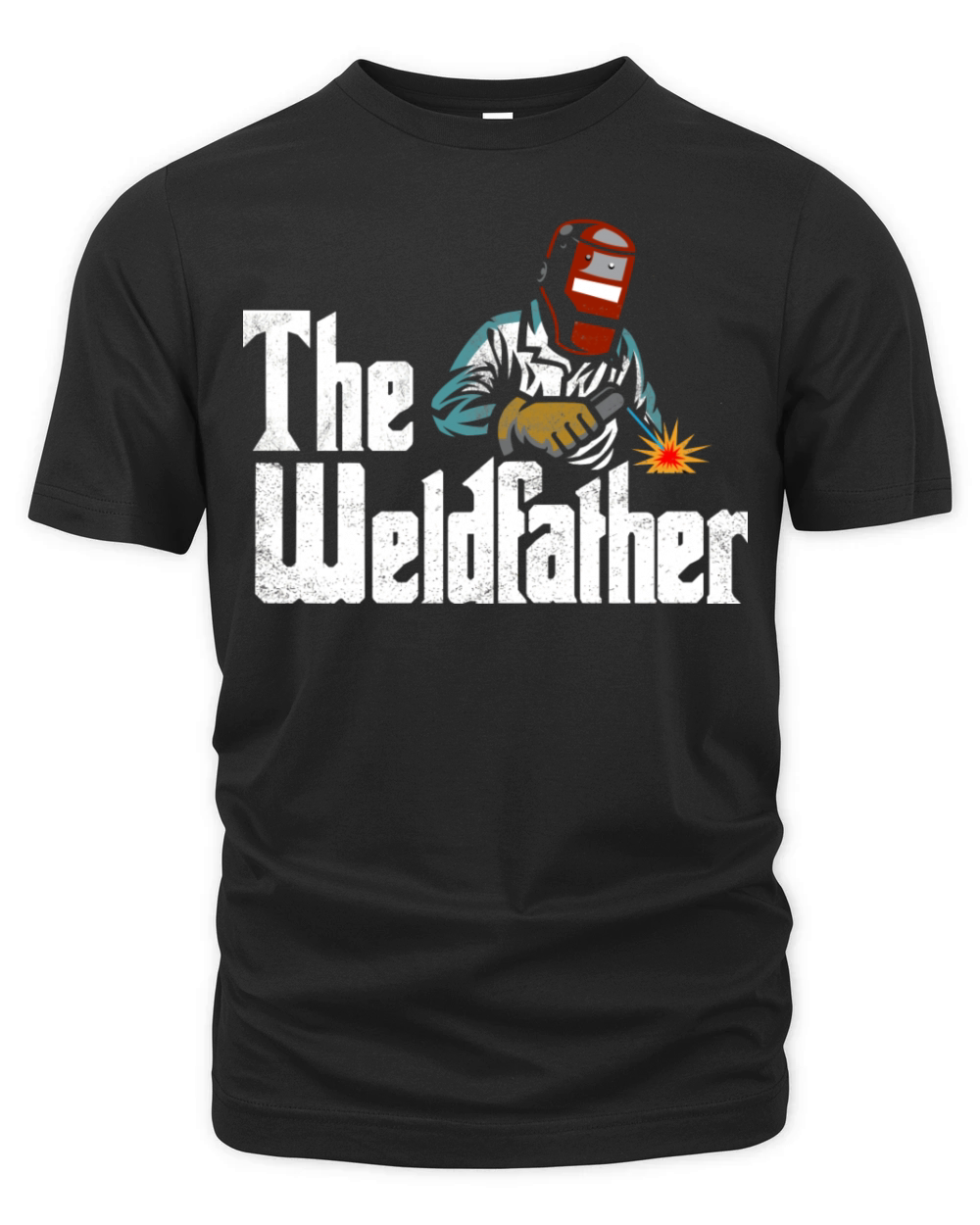 The Weldfather Funny Welding Organic Unisex T-shirt
