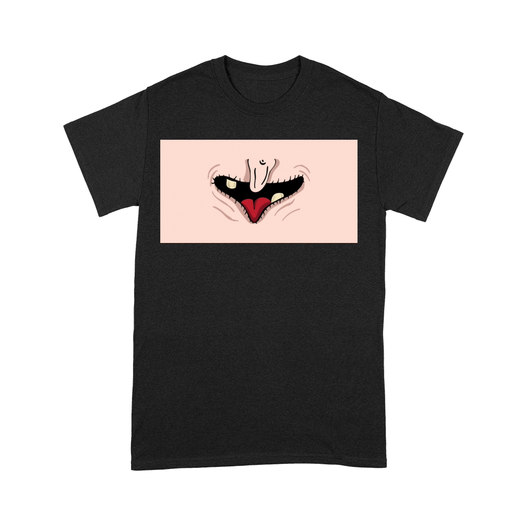 Halloween funny face mask patterns 06 Premium T-shirt