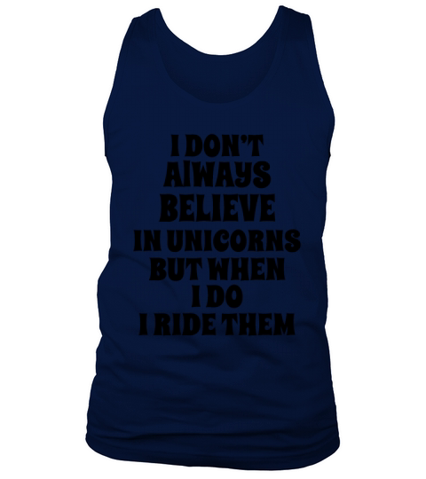 Unicorn Funny Shirt Tank Top Unisex