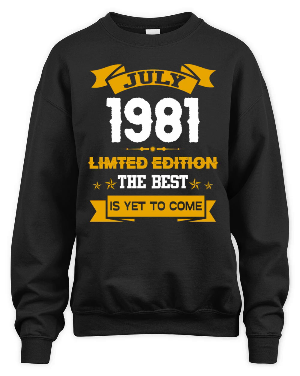 July 1981 Birthday Surprise Unisex Premium Crewneck Sweatshirt