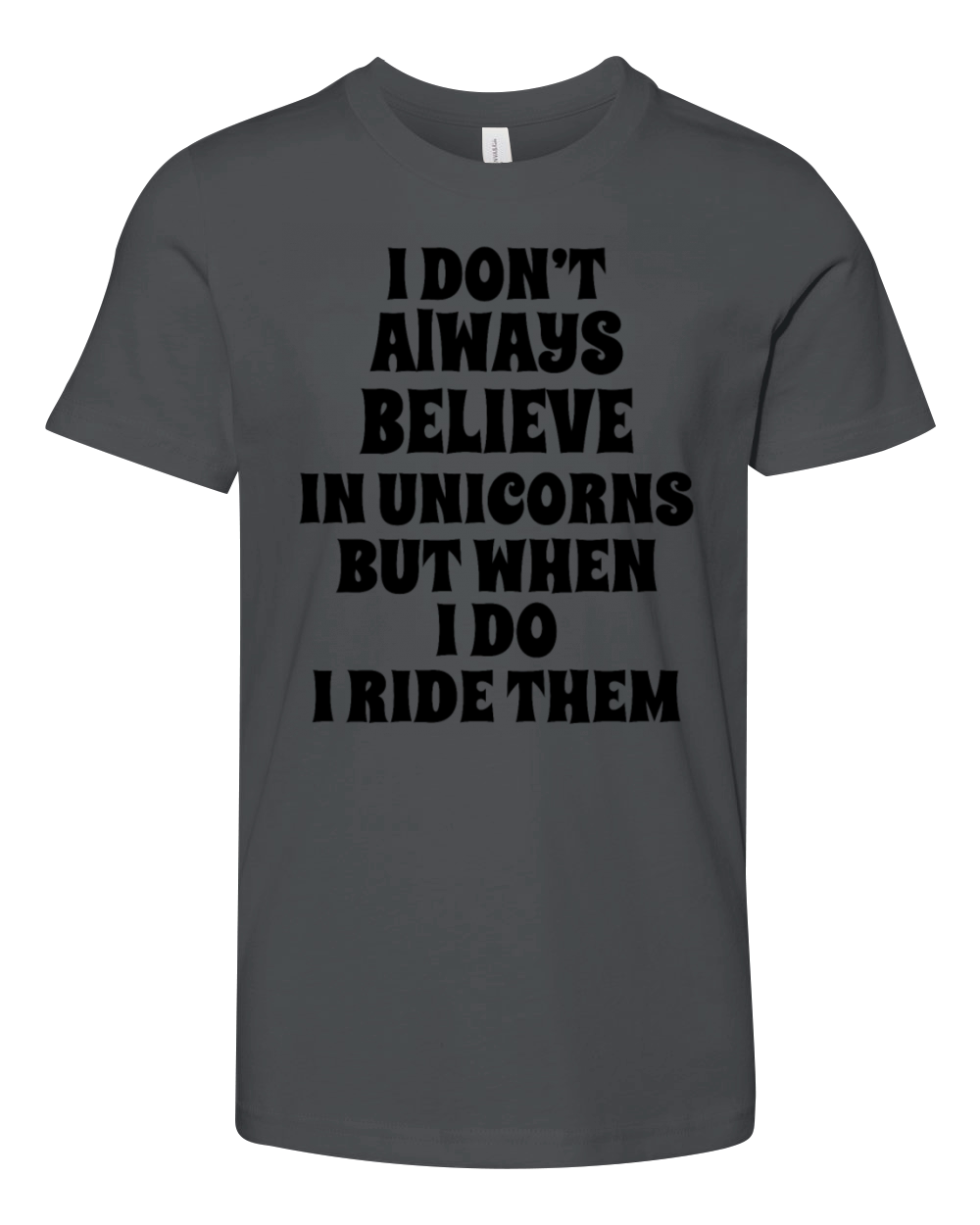 Unicorn Funny Shirt Youth Unisex Jersey Tee