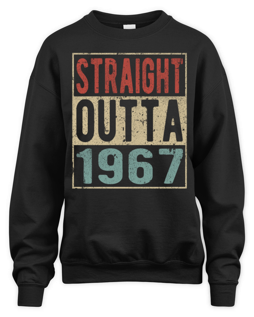 Straight Outta 1967 Unisex Premium Crewneck Sweatshirt