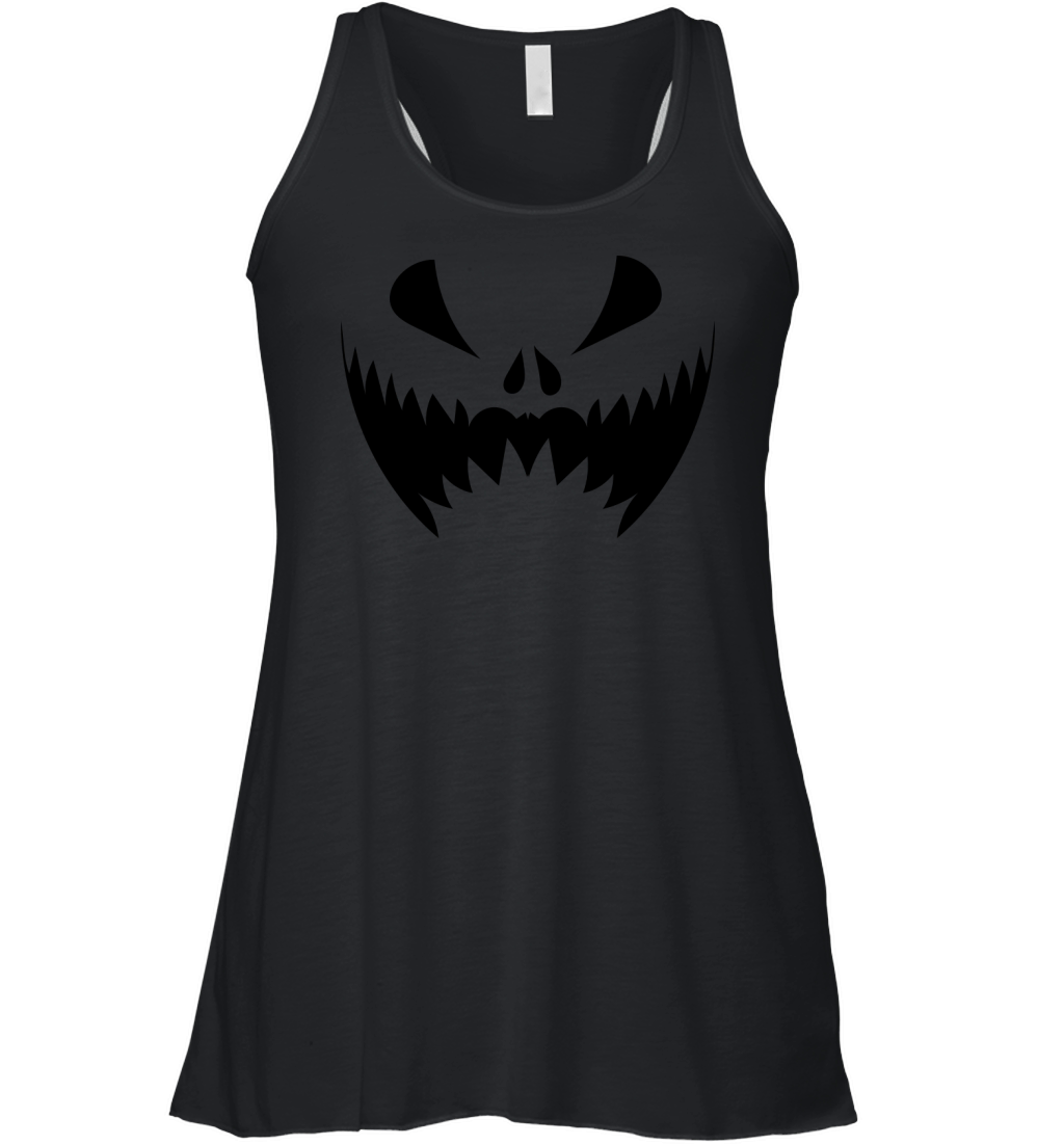 Scary faces halloween (16) Women's Flowy Tank Top
