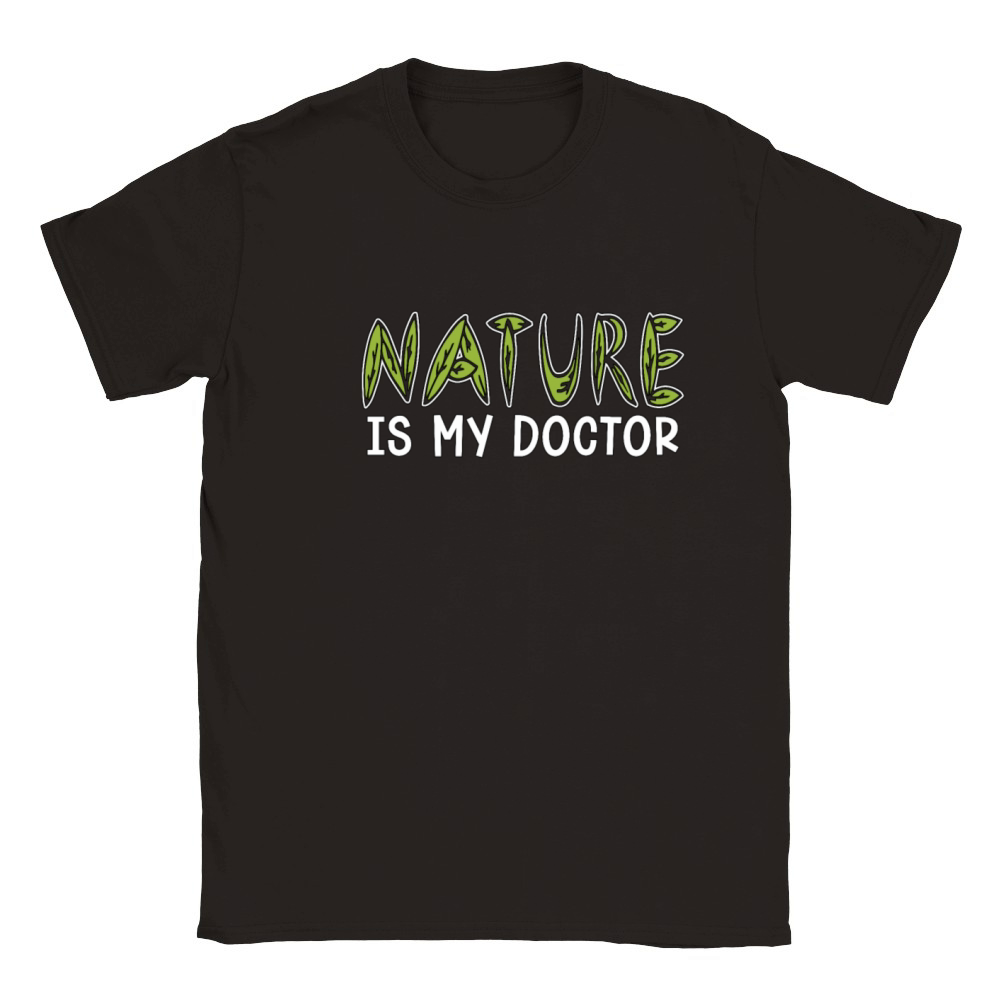 Herbalism Nature Is My Doctor Herb Lover Herbalist Classic Kids Crewneck T-shirt