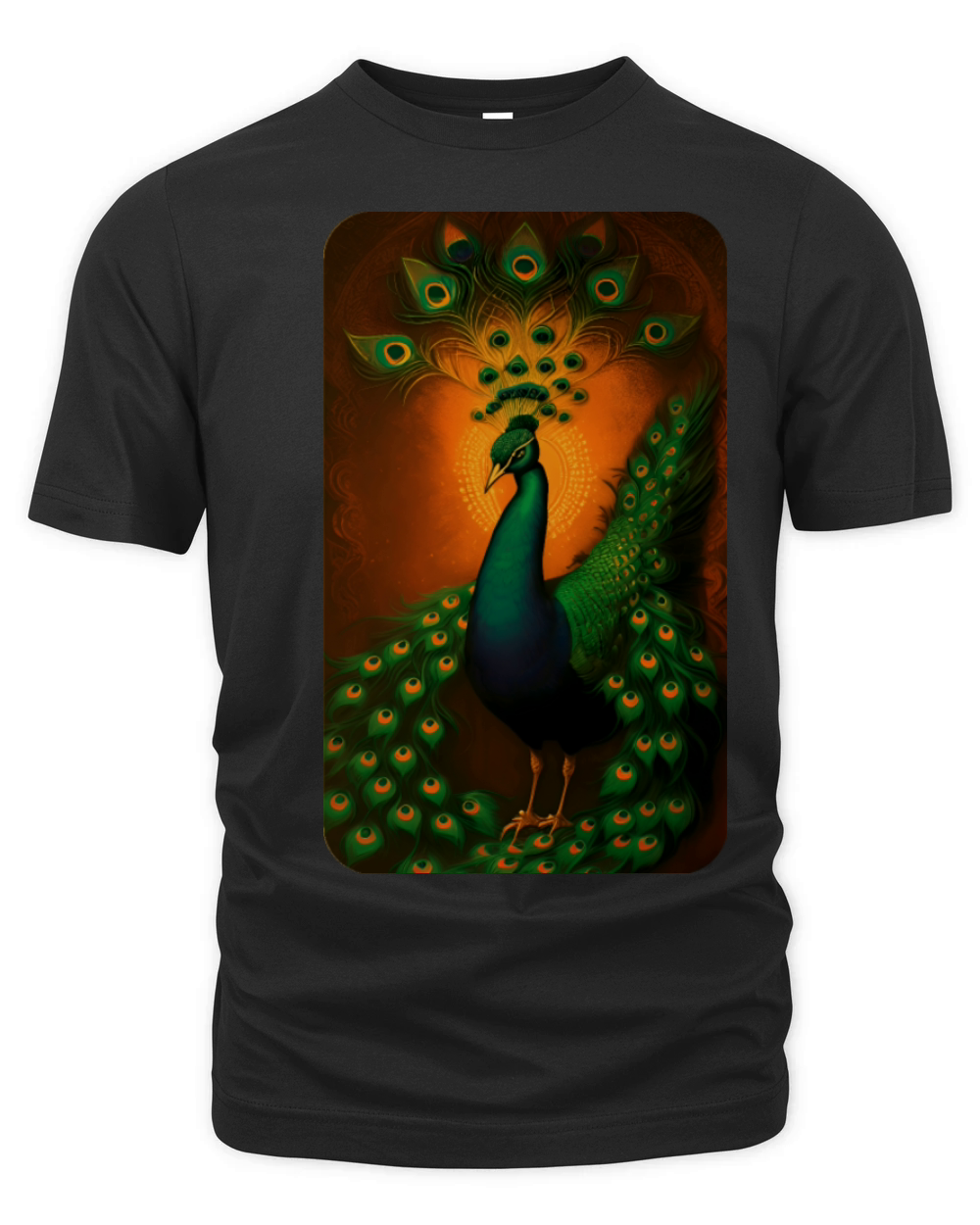 Vintage Peacock Art by Dreamscape Shirts Organic Unisex T-shirt