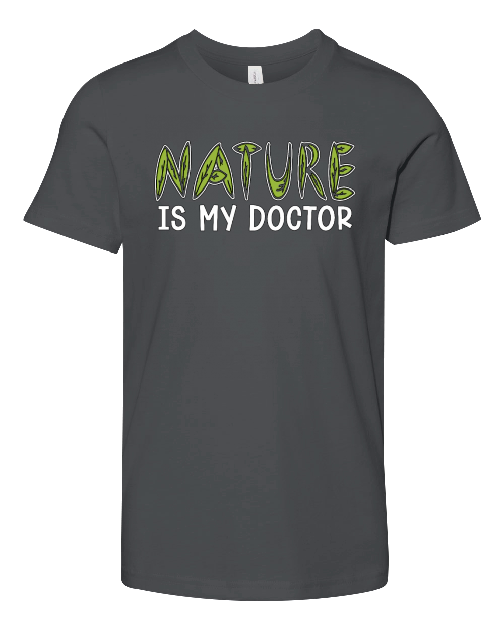 Herbalism Nature Is My Doctor Herb Lover Herbalist Youth Unisex Jersey Tee