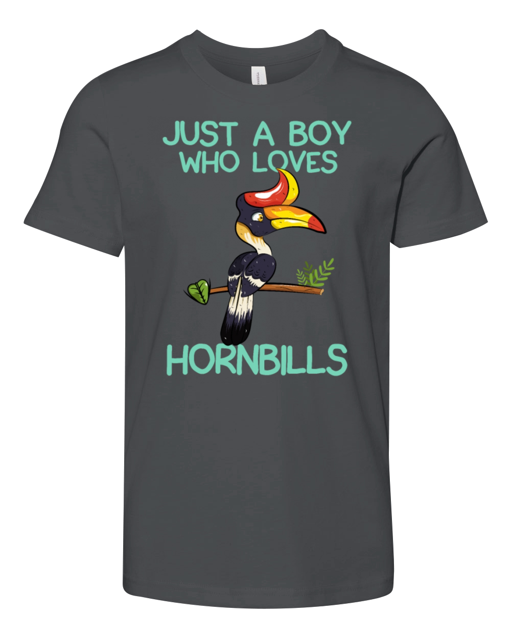 Just A Boy Who Loves Hornbills Youth Unisex Jersey Tee