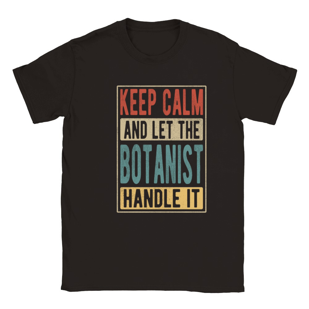 Botanist Retro Gift Classic Kids Crewneck T-shirt