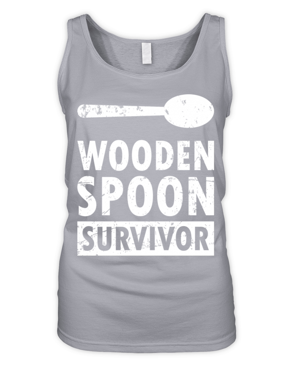 Wooden Spoon Survivor Funny Sayings Cool Organic Women's Tank Top